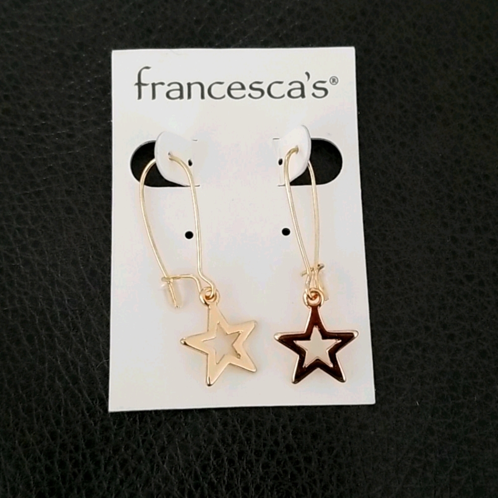 Francesca Star Earrings
